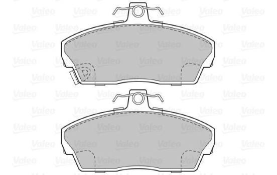 Brake Pad Set, disc brake 598512 Valeo