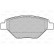 Brake Pad Set, disc brake 598557 Valeo