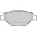 Brake Pad Set, disc brake 598557 Valeo, Thumbnail 2