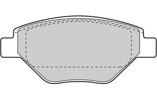 Brake Pad Set, disc brake 598557 Valeo, Image 2