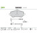 Brake Pad Set, disc brake 598582 Valeo