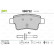 Brake Pad Set, disc brake 598722 Valeo, Thumbnail 2