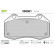 Brake Pad Set, disc brake 598861 Valeo, Thumbnail 2