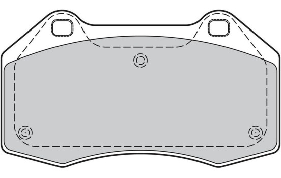Brake Pad Set, disc brake 598861 Valeo, Image 2