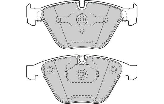 Brake Pad Set, disc brake 598898 Valeo, Image 2