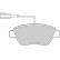 Brake Pad Set, disc brake 598913 Valeo, Thumbnail 2