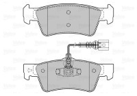 Brake Pad Set, disc brake 598967 Valeo