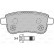 Brake Pad Set, disc brake 601000 Valeo, Thumbnail 2