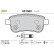 Brake Pad Set, disc brake 601000 Valeo