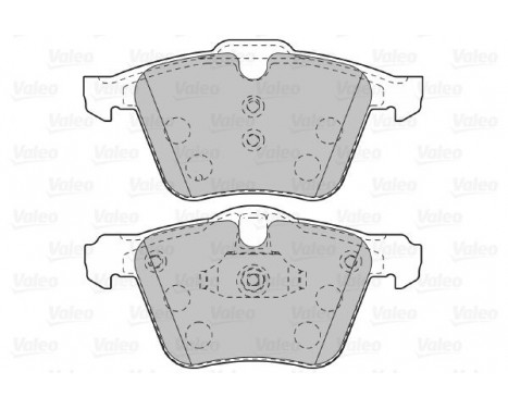 Brake Pad Set, disc brake 601007 Valeo, Image 2