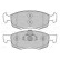 Brake Pad Set, disc brake 601017 Valeo, Thumbnail 2