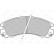 Brake Pad Set, disc brake 601020 Valeo, Thumbnail 2