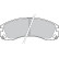 Brake Pad Set, disc brake 601020 Valeo, Thumbnail 2