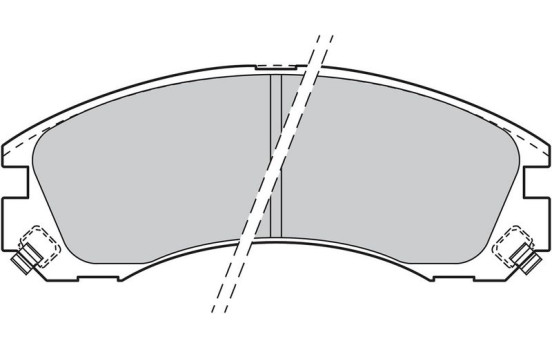 Brake Pad Set, disc brake 601020 Valeo, Image 2