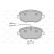 Brake Pad Set, disc brake 601031 Valeo