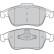 Brake Pad Set, disc brake 601050 Valeo, Thumbnail 2