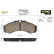 Brake Pad Set, disc brake 872000 Valeo, Thumbnail 2