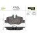 Brake Pad Set, disc brake 872008 Valeo, Thumbnail 2