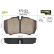 Brake Pad Set, disc brake 872123 Valeo, Thumbnail 2