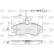 Brake Pad Set, disc brake 872124 Valeo