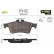 Brake Pad Set, disc brake 872137 Valeo, Thumbnail 2