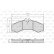 Brake Pad Set, disc brake 872153 Valeo