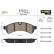 Brake Pad Set, disc brake 872231 Valeo, Thumbnail 2