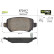 Brake Pad Set, disc brake 872417 Valeo, Thumbnail 2