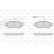 Brake Pad Set, disc brake 872468 Valeo