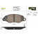 Brake Pad Set, disc brake 872577 Valeo, Thumbnail 2