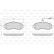 Brake Pad Set, disc brake 872595 Valeo
