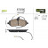 Brake Pad Set, disc brake 872595 Valeo, Thumbnail 2