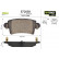 Brake Pad Set, disc brake 872669 Valeo, Thumbnail 2