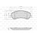 Brake Pad Set, disc brake 872816 Valeo