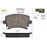 Brake Pad Set, disc brake 872914 Valeo, Thumbnail 2