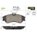 Brake Pad Set, disc brake 873124 Valeo, Thumbnail 2