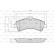 Brake Pad Set, disc brake 873190 Valeo