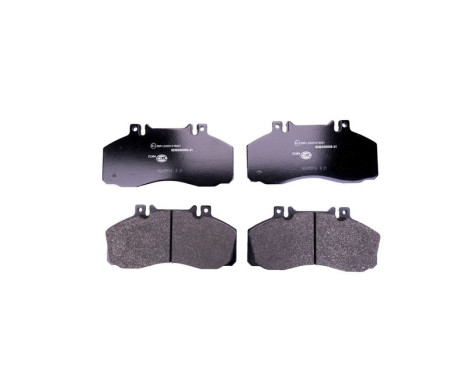 Brake pad set, disc brake 8DB 355 005-311 Hella