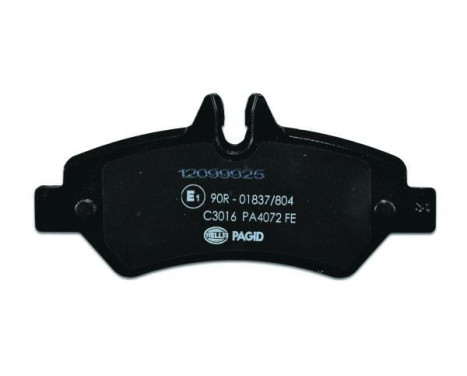Brake Pad Set, disc brake 8DB 355 005-351 Hella Pagid GmbH, Image 3