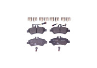 Brake Pad Set, disc brake 8DB 355 005-351 Hella