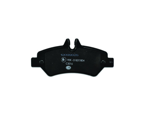 Brake Pad Set, disc brake 8DB 355 005-351 Hella, Image 2