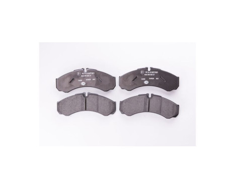 Brake Pad Set, disc brake 8DB 355 005-371 Hella