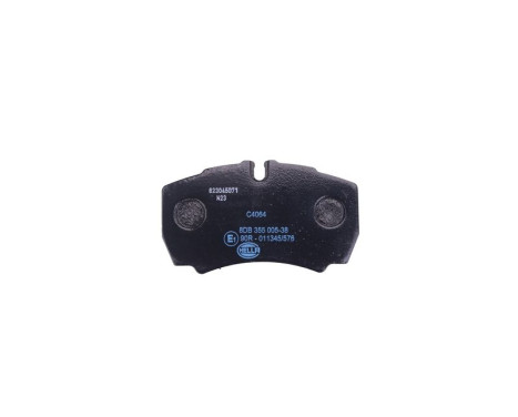 Brake Pad Set, disc brake 8DB 355 005-381 Hella, Image 2