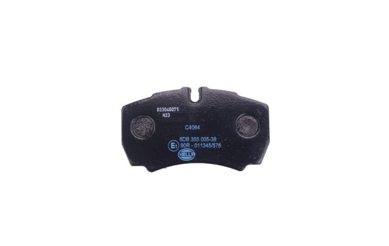 Brake Pad Set, disc brake 8DB 355 005-381 Hella, Image 2