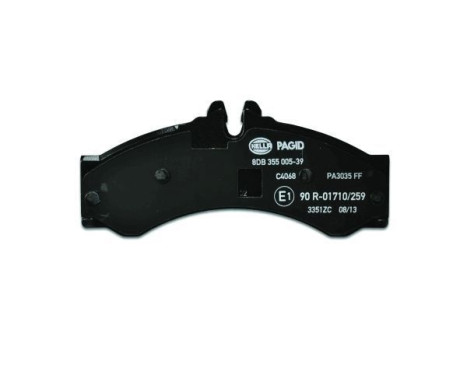 Brake Pad Set, disc brake 8DB 355 005-391 Hella Pagid GmbH, Image 3