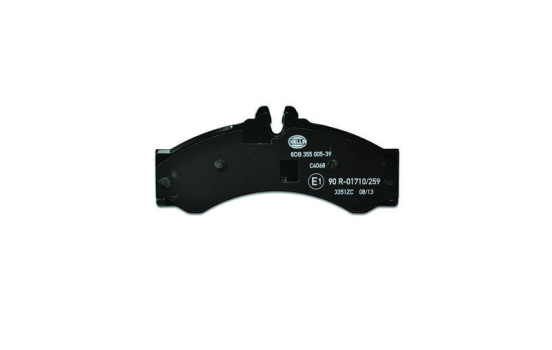 Brake Pad Set, disc brake 8DB 355 005-391 Hella, Image 2