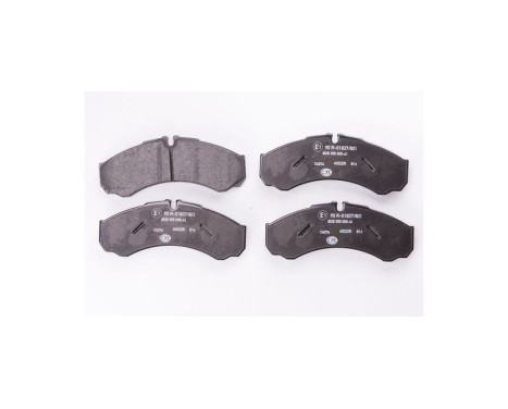 Brake Pad Set, disc brake 8DB 355 005-411 Hella