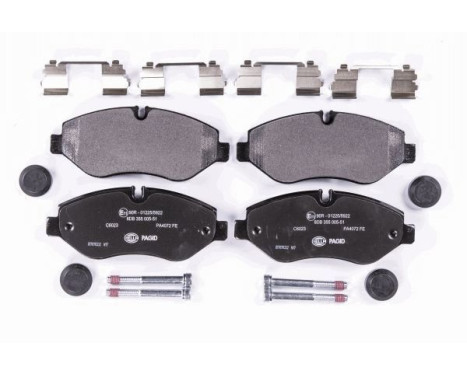Brake Pad Set, disc brake 8DB 355 005-511 Hella Pagid GmbH, Image 2
