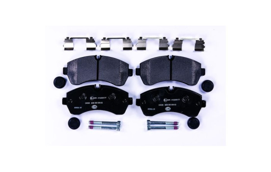 Brake Pad Set, disc brake 8DB 355 005-531 Hella