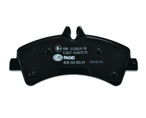 Brake Pad Set, disc brake 8DB 355 005-541 Hella Pagid GmbH, Image 3